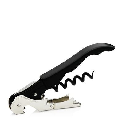 PULLTAP OPENER CORKSCREW W/SLIDER BK/BL