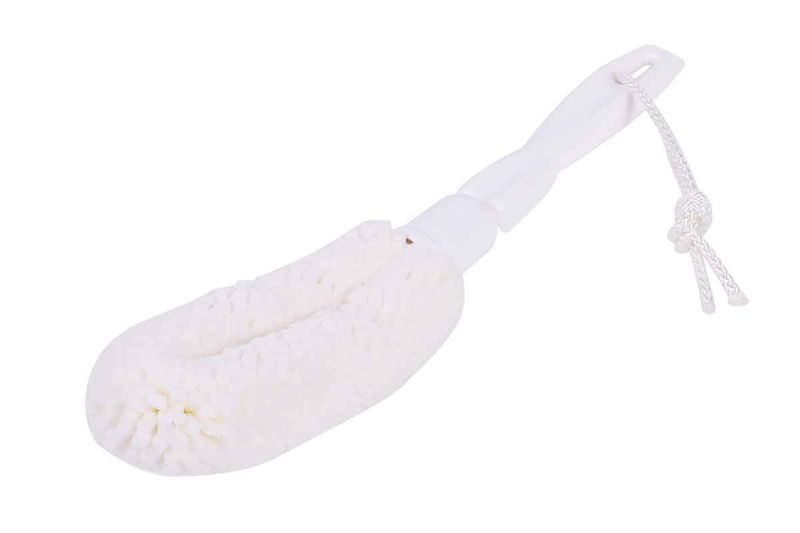 BRUSH STEMWARE 25CM, WHITE MAGIC