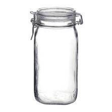 JAR GLASS W/CLR LID 1.62LT,BORMIOLI FIDO