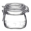 JAR GLASS WITH CLEAR LID 0.12-1.11LT, BORMIOLI FIDO