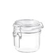 JAR GLASS WITH CLEAR LID 0.12-1.11LT, BORMIOLI FIDO