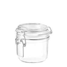 JAR GLASS W/CLR LID 0.20LT,BORMIOLI FIDO