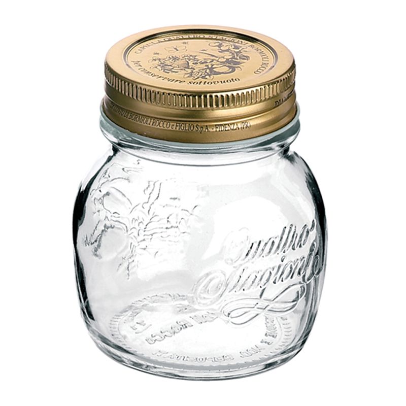 JAR GLASS 150ML- QUATTRO STAGIONI