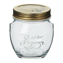 JAR GLASS 300ML- QUATTRO STAGIONI