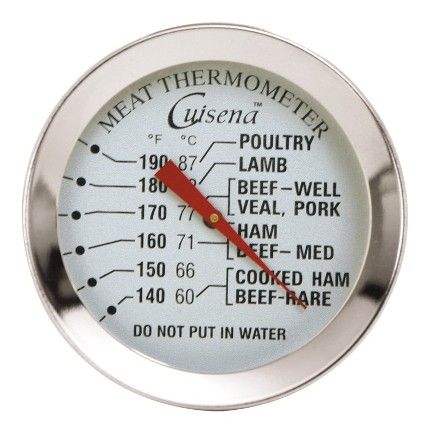 THERMOMETER MEAT LARGE DIAL, ACURITE Acurite - CHEF TOOLS,TIMERS,  THERMOMETERS & SCALES - Chef's Hat