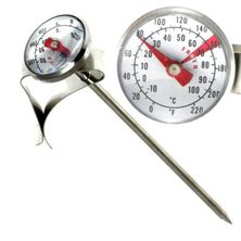 THERMOMETER MILK 27MM W/CLIP, CUISENA