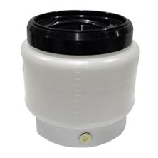STORAGE DRUM ROUND 15LT W/SCREW LID