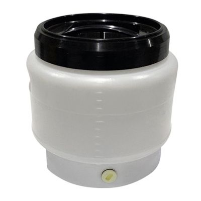 STORAGE DRUM ROUND 15LT W/SCREW LID