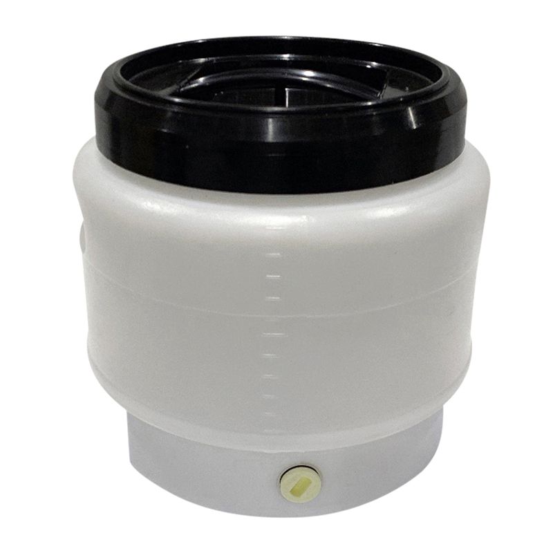 STORAGE DRUM ROUND 15LT W/SCREW LID