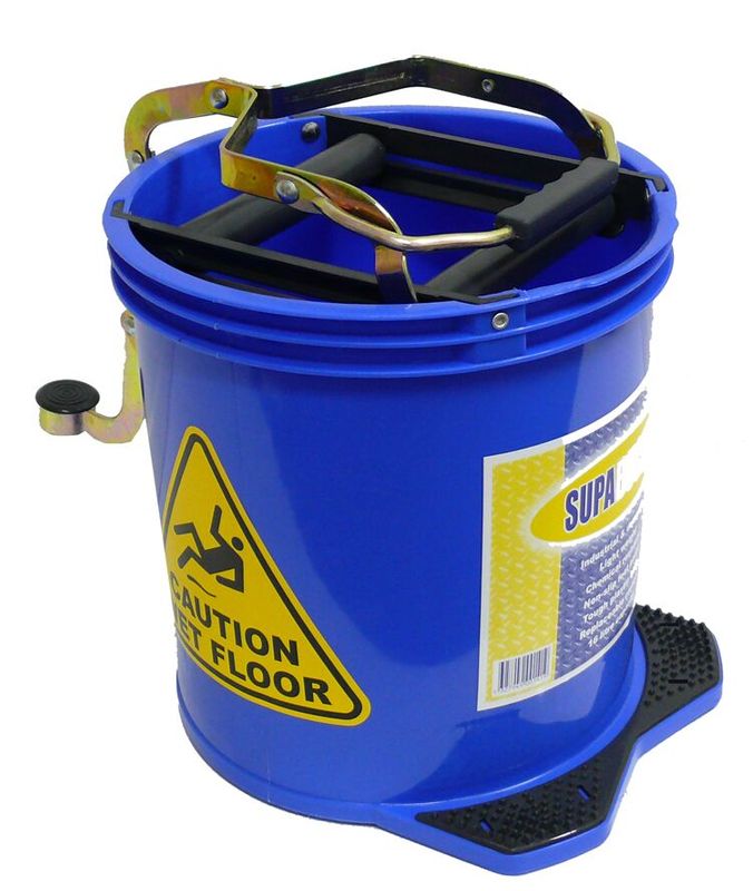 BUCKET CONTRACT WRINGER BLUE 16LT, NAB