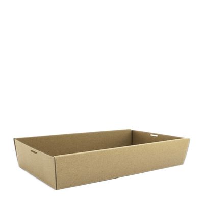 LARGE KRAFT CATERING TRAY, PAC