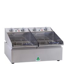 FRYPOD COUNTER TOP 2X5LT 2 BASKET ROBAND