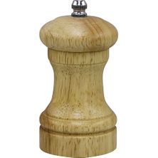 SALT/PEPPER MILL-BIRCHWOOD 100MM CERAMIC