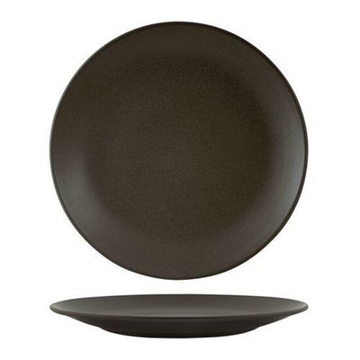 PLATE COUPE CHARCOAL 230MM, ZUMA