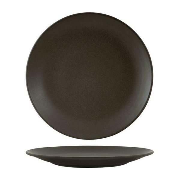 PLATE COUPE CHARCOAL 310MM, ZUMA