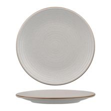 PLATE COUPE RIBBED MINERAL 210MM, ZUMA