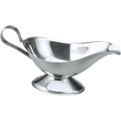 GRAVY SAUCE BOAT 18/8 SS 140ML