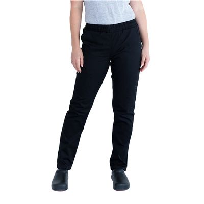 PANTS BLACK WOMENS SIZE 8, PROCHEF