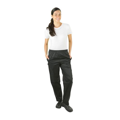 PANTS BLACK WOMENS SIZE 8, PROCHEF