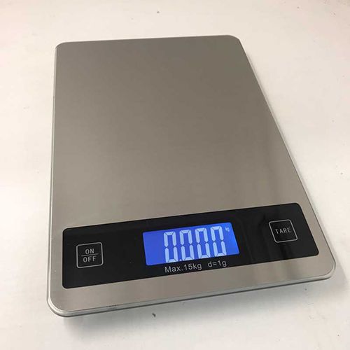 SCALE BRUSH ST/STEEL 15KG X 1G, @WEIGH