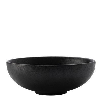 BOWL COUPE BLACK 15.5X6CM, MW CAVIAR