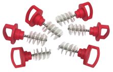 BEER TAP PLUGS 6PK, CHEF MASTER