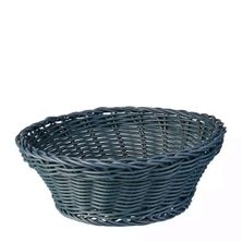 BASKET ROUND GREY 200MM POLYPROP