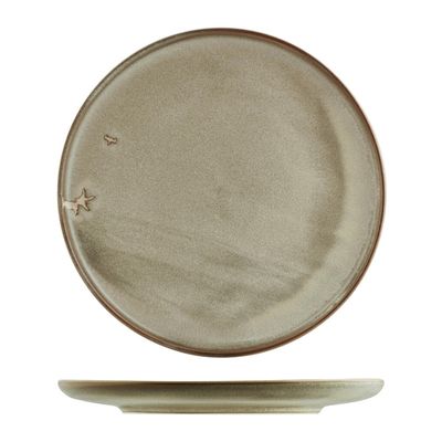 PLATE STACKABLE R/SILVER 290MM,MODA CHIC Moda Porcelain - CROCKERY,MODA -  CHIC - Chef's Hat