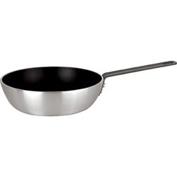 FRYPAN 240MM DEEP N/ST ALUM- CI PROFILE