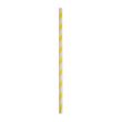 STRAW PAPER YELLOW/WHITE 205MM, 2500CTN