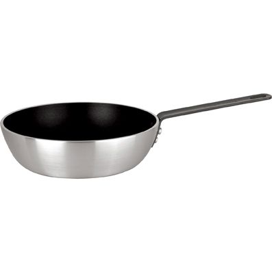 FRYPAN 280MM DEEP N/ST ALUM, CI PROFILE