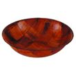 SALAD BOWL WOVEN WOOD ROUND