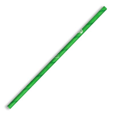 STRAW PAPER GREEN, BIOPAK