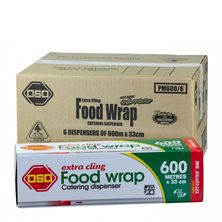 PVC FOOD WRAP, OSO 33CMX600MT 6CTN