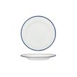 PLATE WHT/NVY 210MM, LUZERNE TINTIN