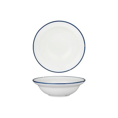 BOWL WHT/NVY 190MM, LUZERNE TINTIN