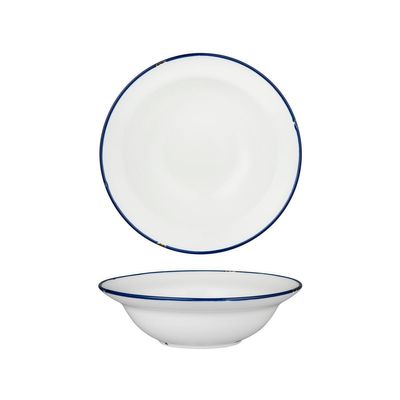 BOWL DEEP WHT/NVY 220MM, LUZERNE TINTIN