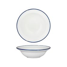 BOWL DEEP WHT/NVY 220MM, LUZERNE TINTIN