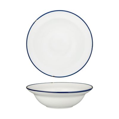 BOWL DEEP WHT/NVY 240MM, LUZERNE TINTIN