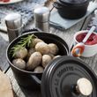 COCOTTE ROUND BLK 24CM/3.8LT, STAUB