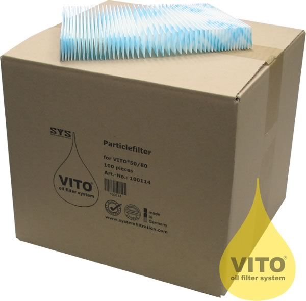FILTERS TO SUIT VITO 30 BOX OF 100