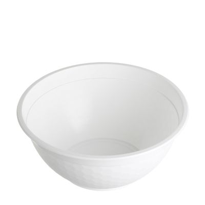 NOODLE BOWL WHITE 1050ML  PLASTIC,400CTN