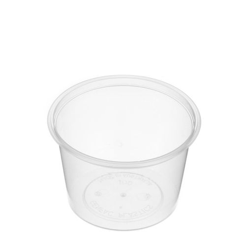 ROUND CONTAINERS 100ML 75X40MM 1000CTN