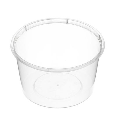 ROUND CONTAINERS 500ML 117X64MM 50PK