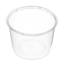 ROUND CONTAINERS 600ML 117X73MM 50PK