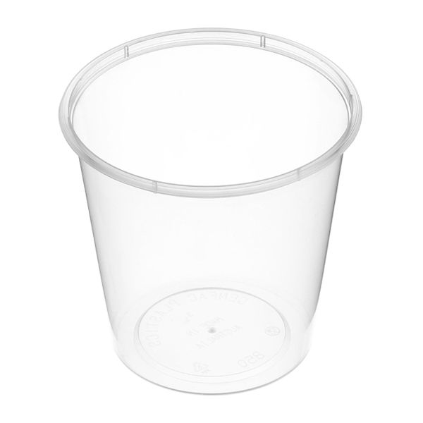 ROUND CONTAINERS 850ML 117X113MM 50PK