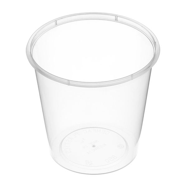 ROUND CONTAINERS 850ML 117X113MM 50PK