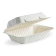 CLAMSHELL 9X6X3 WHITE, BIOPAK