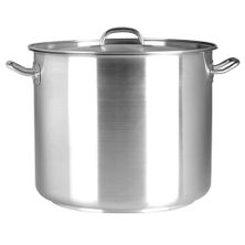 STOCKPOT W/LID 25.5LT 18/10, CI ELITE