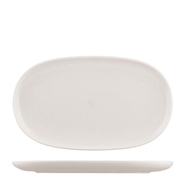 PLATTER OVAL SNOW 300MM, MODA